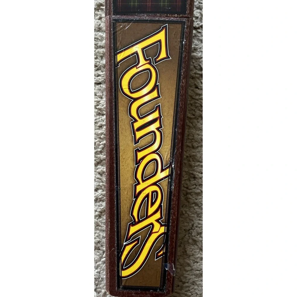 Tap Handle from Founders Brewing Co Dirty Bastard Scotch Ale Beer